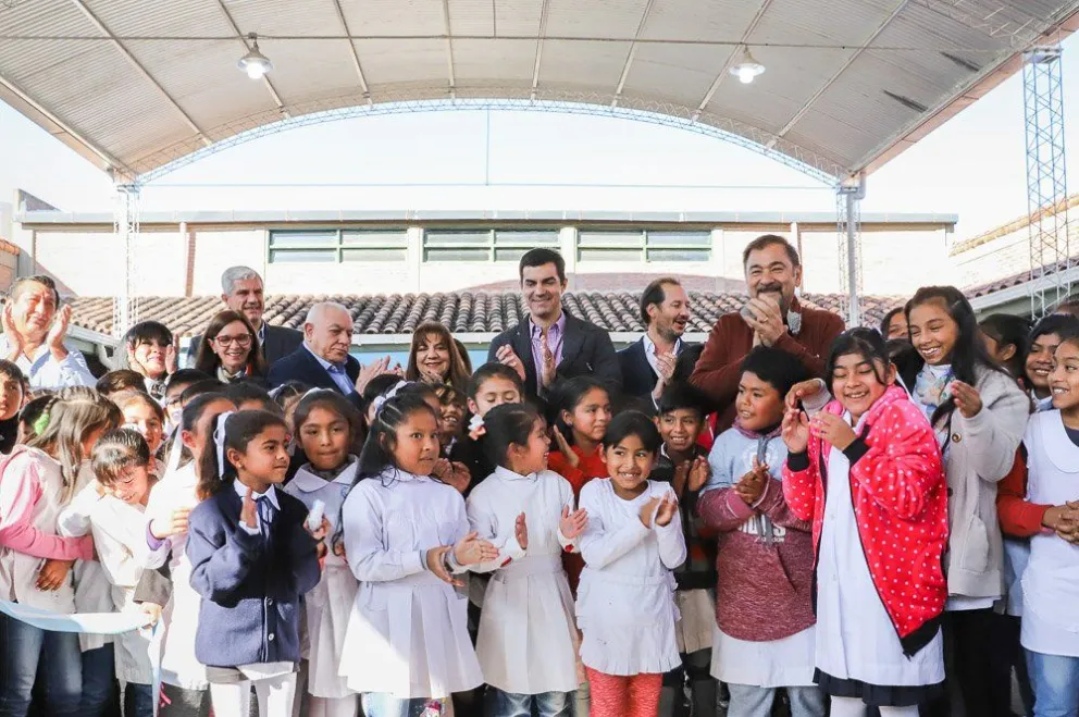 VIDEO. Urtubey no para. Inauguró importantes obras