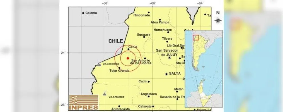 Anoche Salta tembló. ¿Sentiste algo?