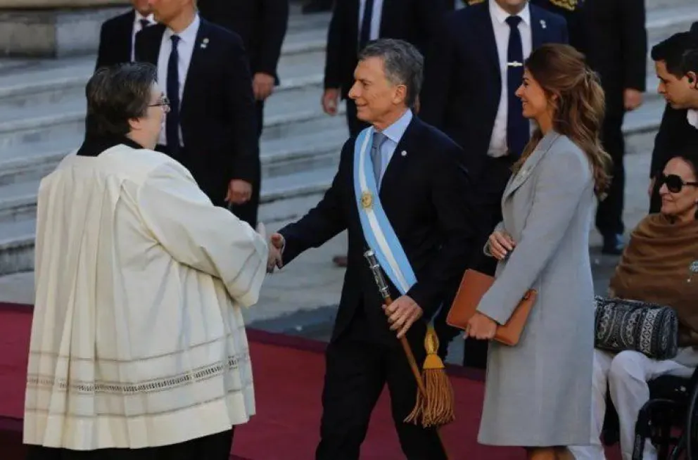 Macri encabezó el Tedéum este 25 de mayo