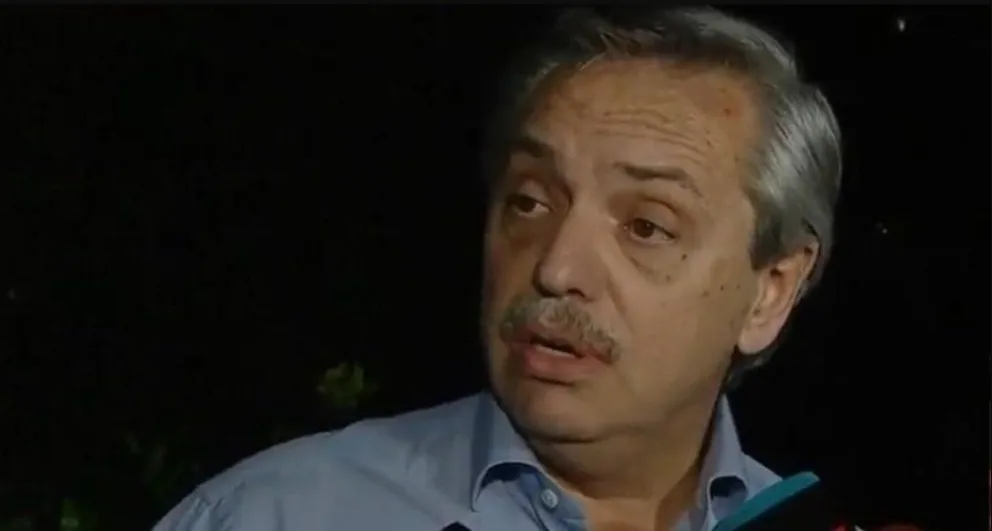 Alberto Fernández: "Si algún estúpido piensa que voy a indultar a alguien, no lo voy a hacer"