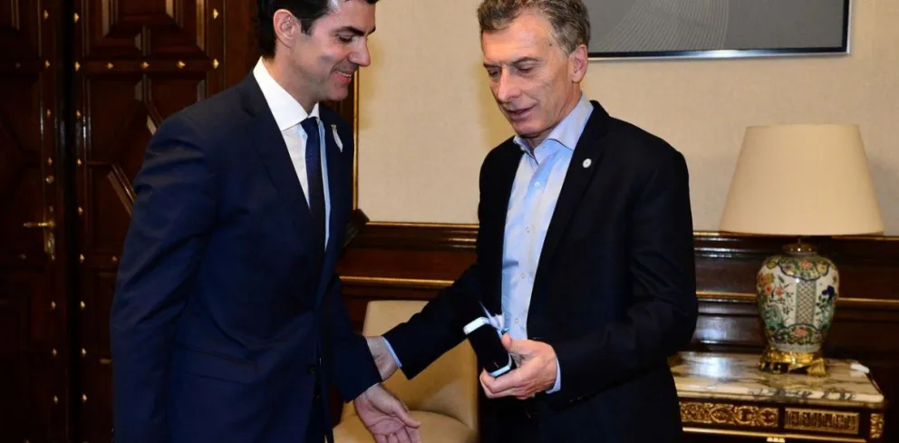 Juan Manuel Urtubey fue recibido por Mauricio Macri
