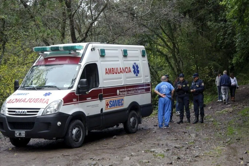 Dramático rescate de cincos turistas atrapados en San Lorenzo
