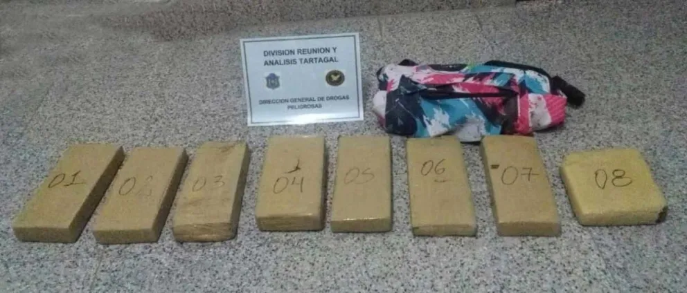 Golpe al narcotráfico: encontraron 30.000 dosis de droga