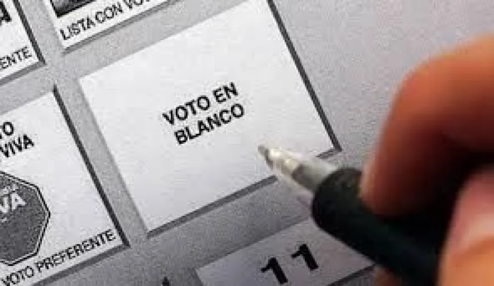 El voto en blanco: la clave para que se defina en primera vuelta