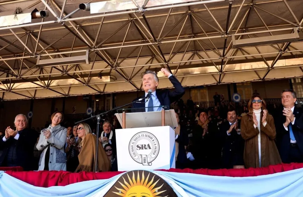 Mauricio Macri: "La Argentina que queremos no está en el pasado, está en el futuro"