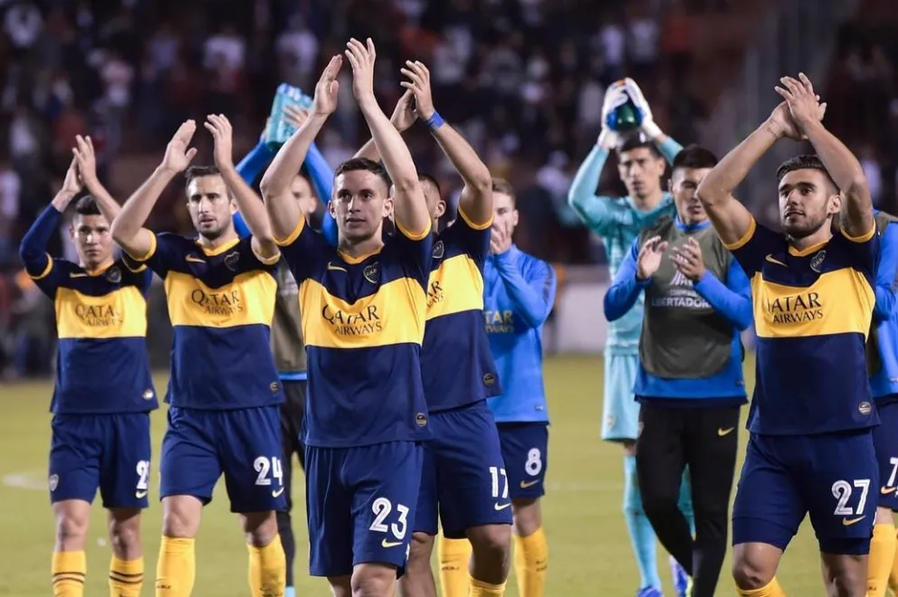 Con altura: Boca goleó a Liga de Quito
