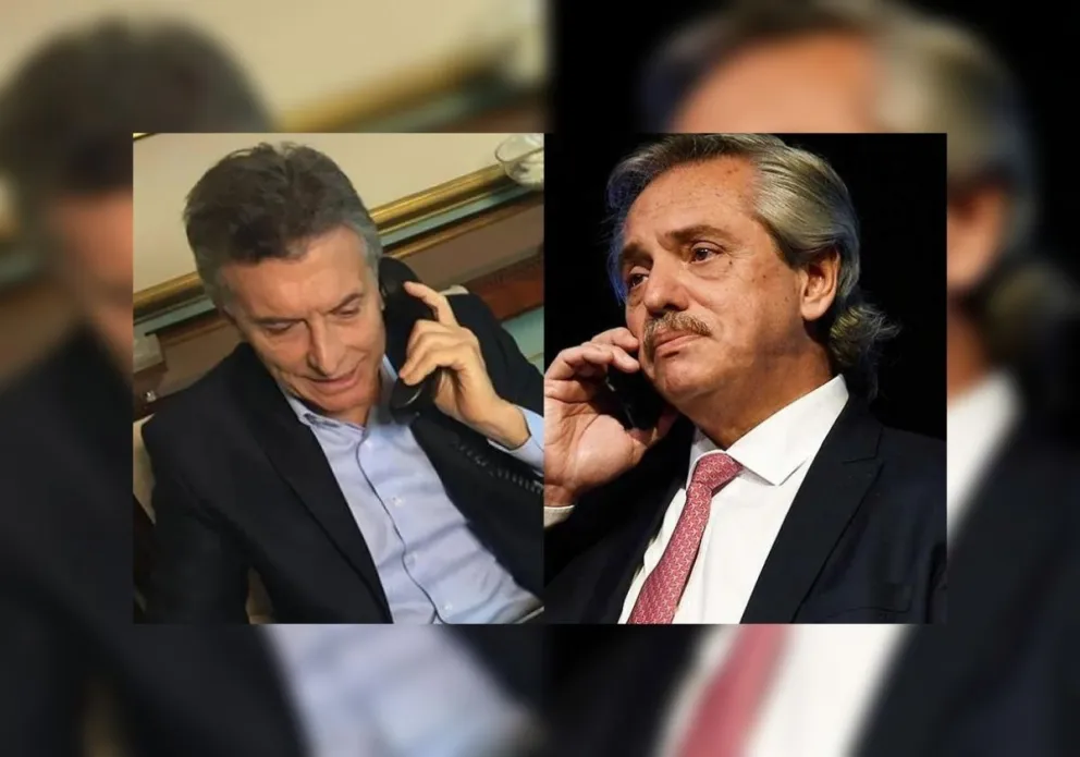 Finalmente hubo una comunicación telefónica entre Mauricio Macri y Alberto Fernández
