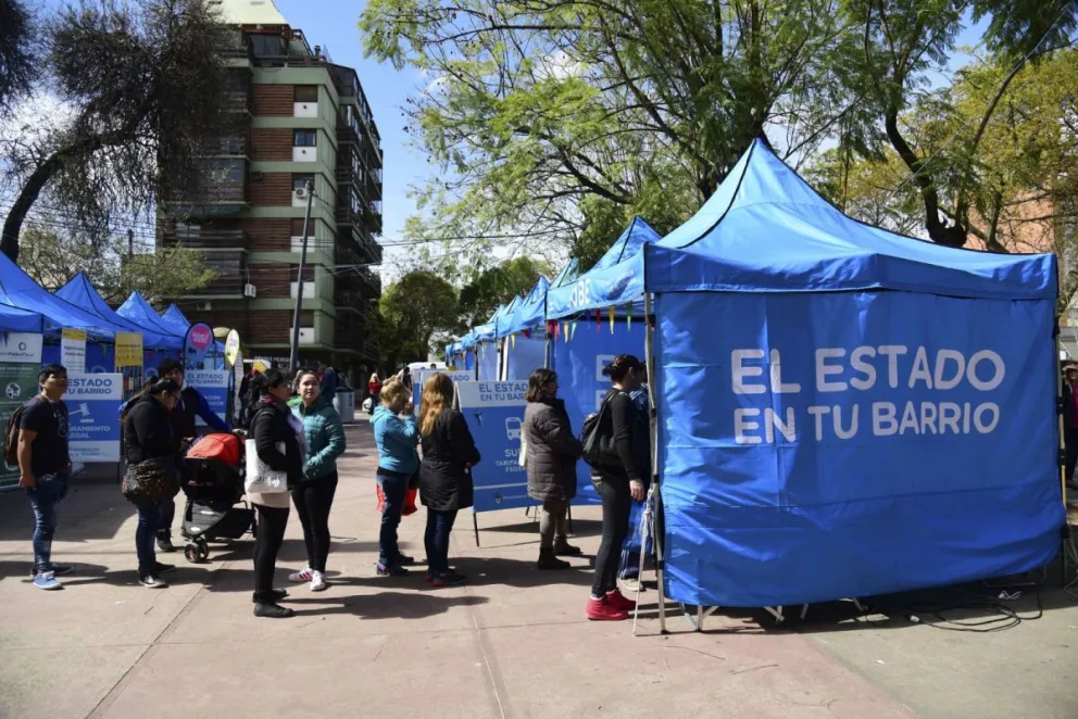 Atención: el "Estado en Tu Barrio" estará a tu disposición
