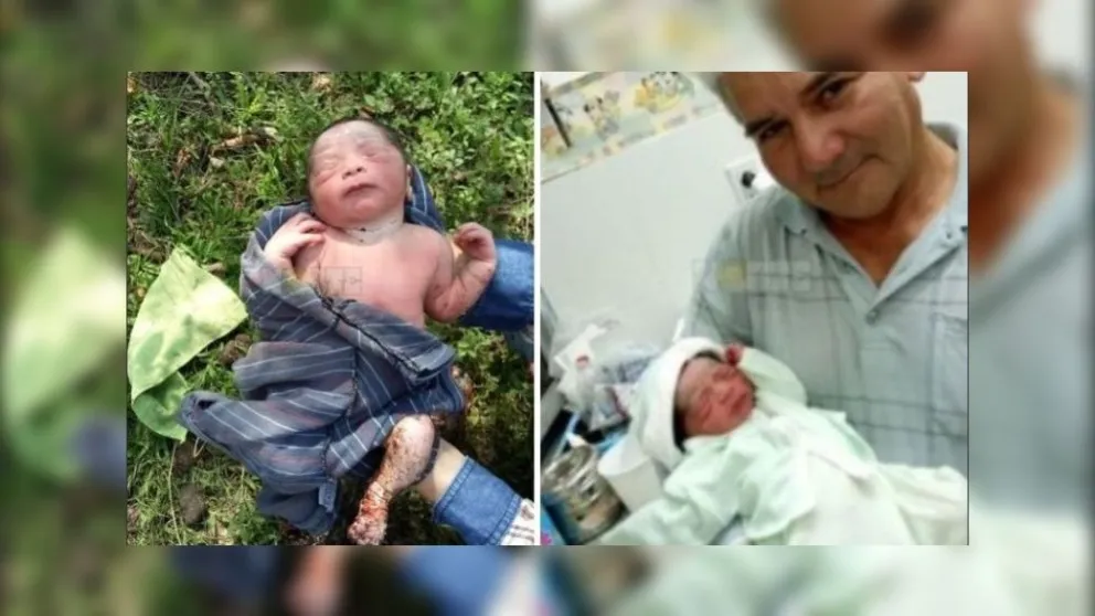 Aberrante: un bebito fue abandonado