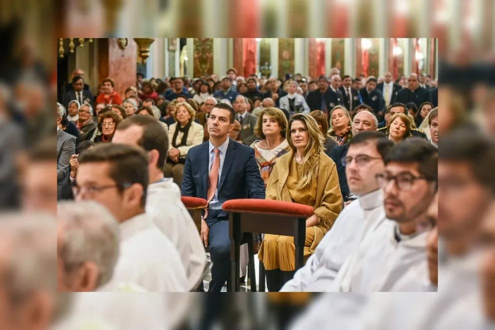Fiesta del Milagro: Urtubey fue uno de los fieles que participó en el Triduo