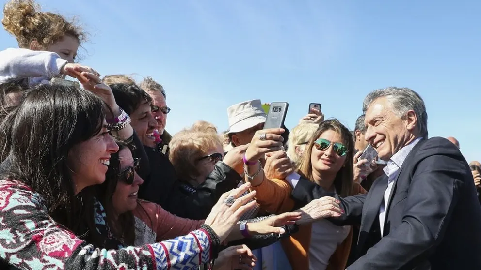 VIDEO. Así recibieron los salteños a Mauricio Macri