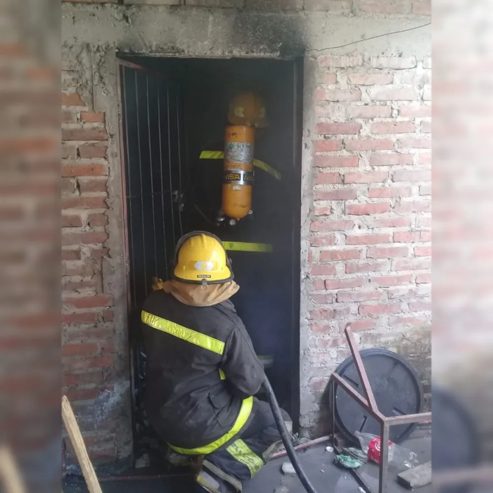 Salta: se produjo un incendio en una vivienda