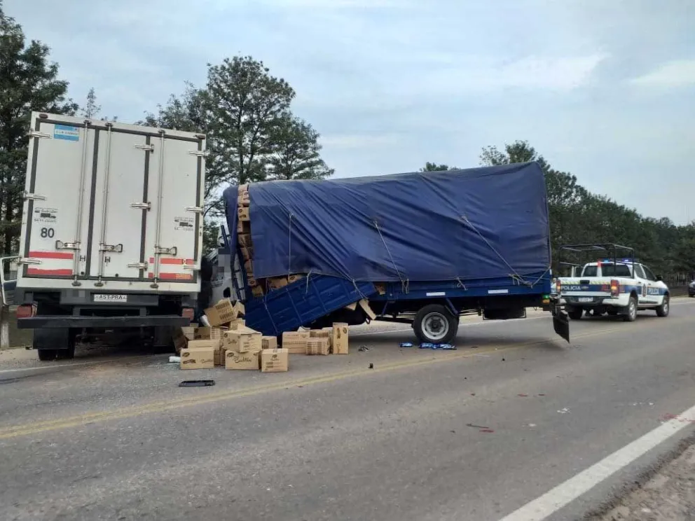 Impactante: un hombre murió producto de un terrible choque en Tartagal