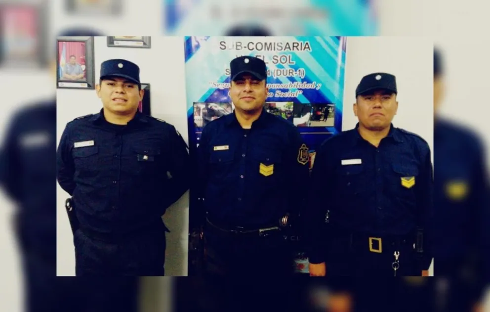 Policías héroes: salvaron la vida de un salteñito