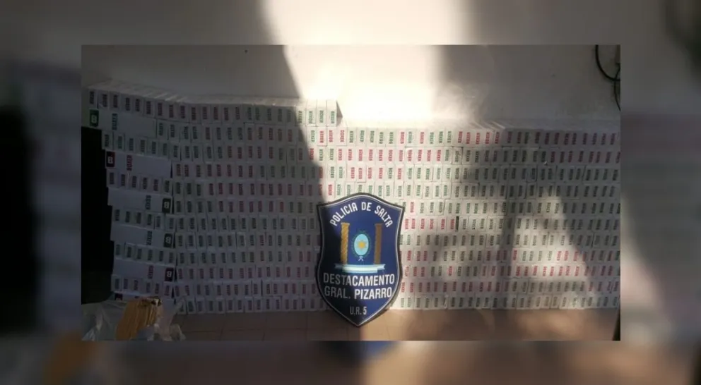 Escándalo en Anta: secuestraron dos mil atados de cigarrillos