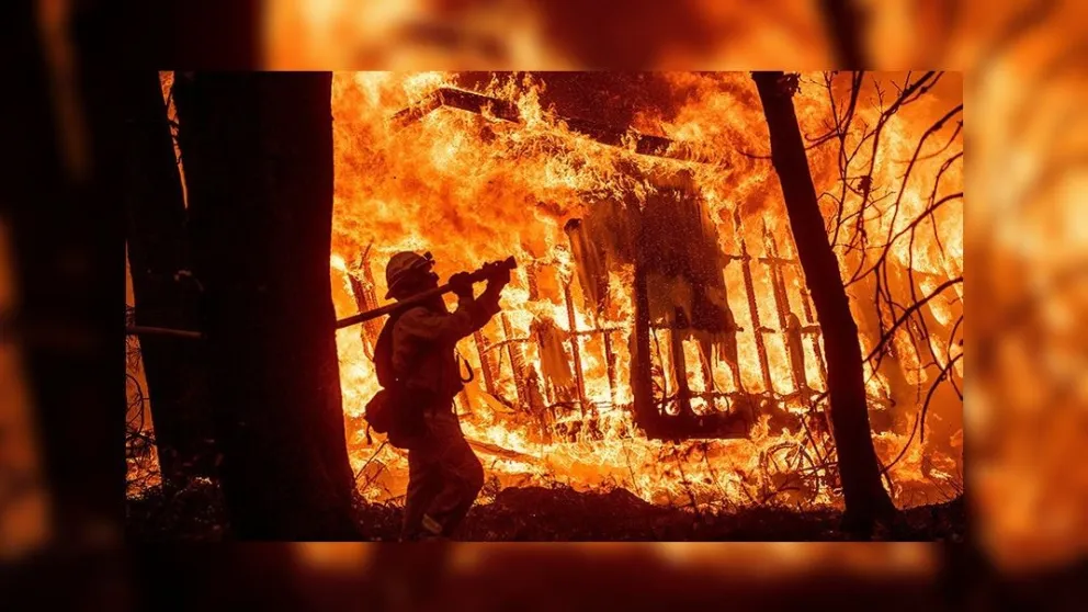 VIDEO. Estremecedor incendio: se incineró todo