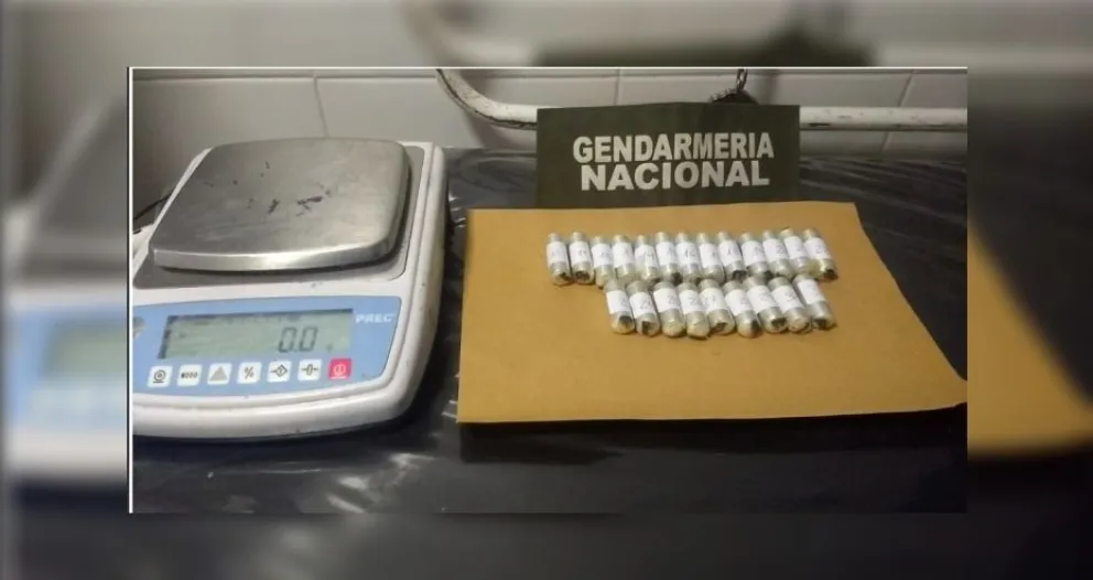 Salteño traficante: se tragó todo