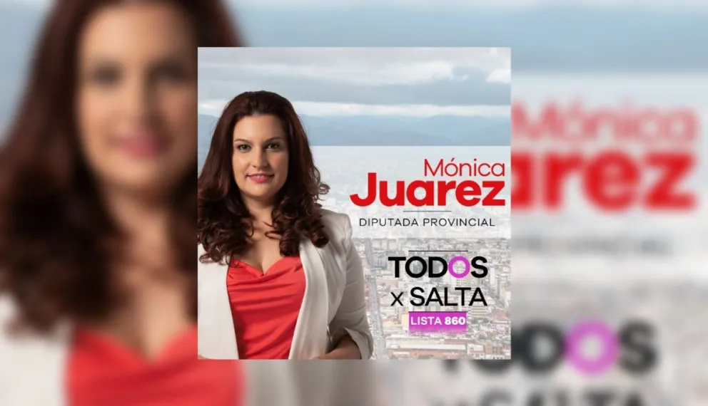 VIDEO. ¡A todo ritmo!: Mónica Juárez lanzó su hit electoral