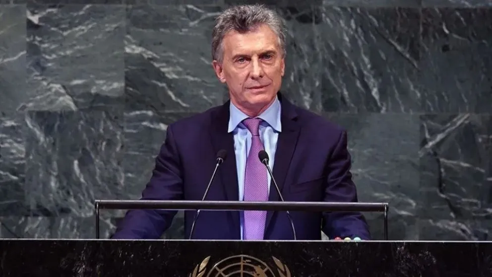 Mauricio Macri ante la ONU: "Vengo a compartir cuál es el rumbo que desarrolló la Argentina con el mundo"