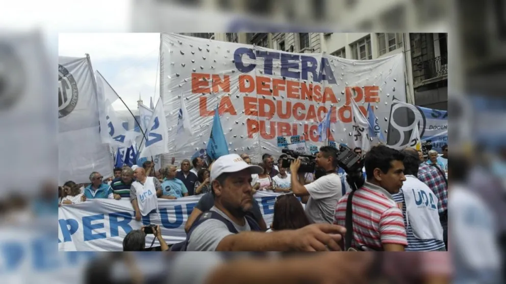 Ctera anunció paro nacional de docentes. ¿Cuándo?