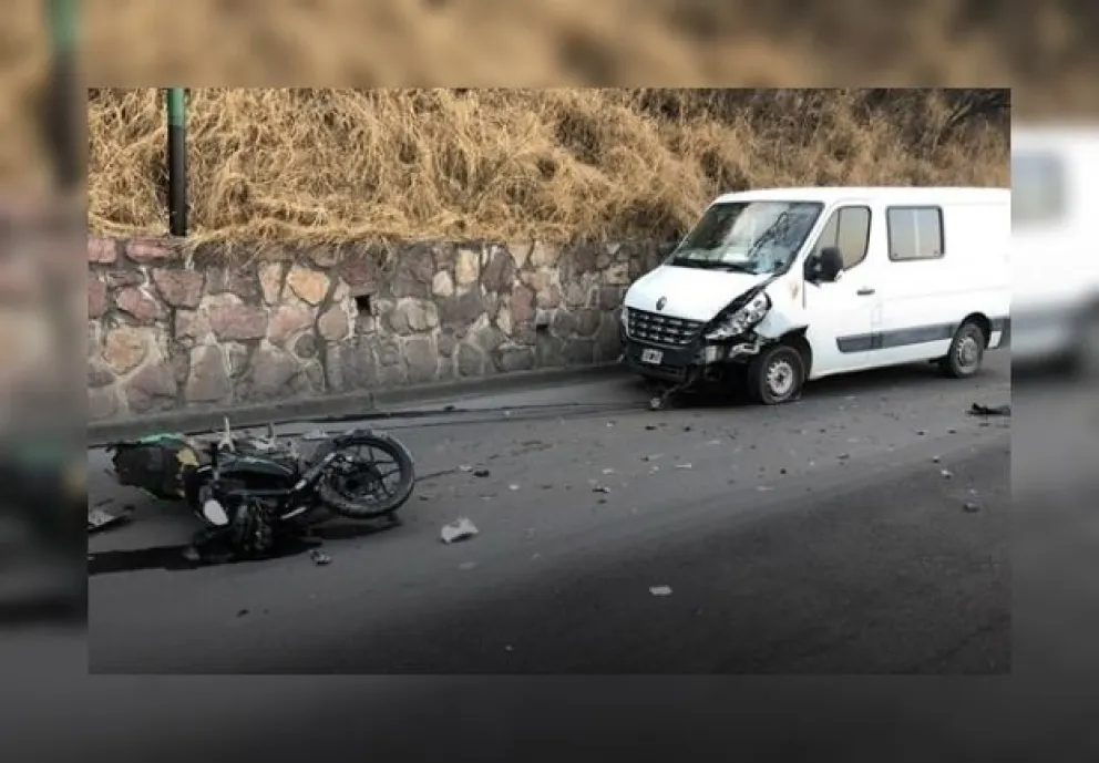 Lunes complicado: tremendo accidente en el Portezuelo