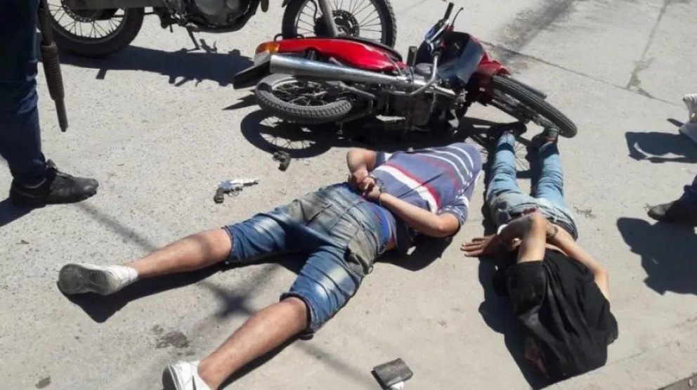 Orán: detuvieron a dos peligrosos motochorros
