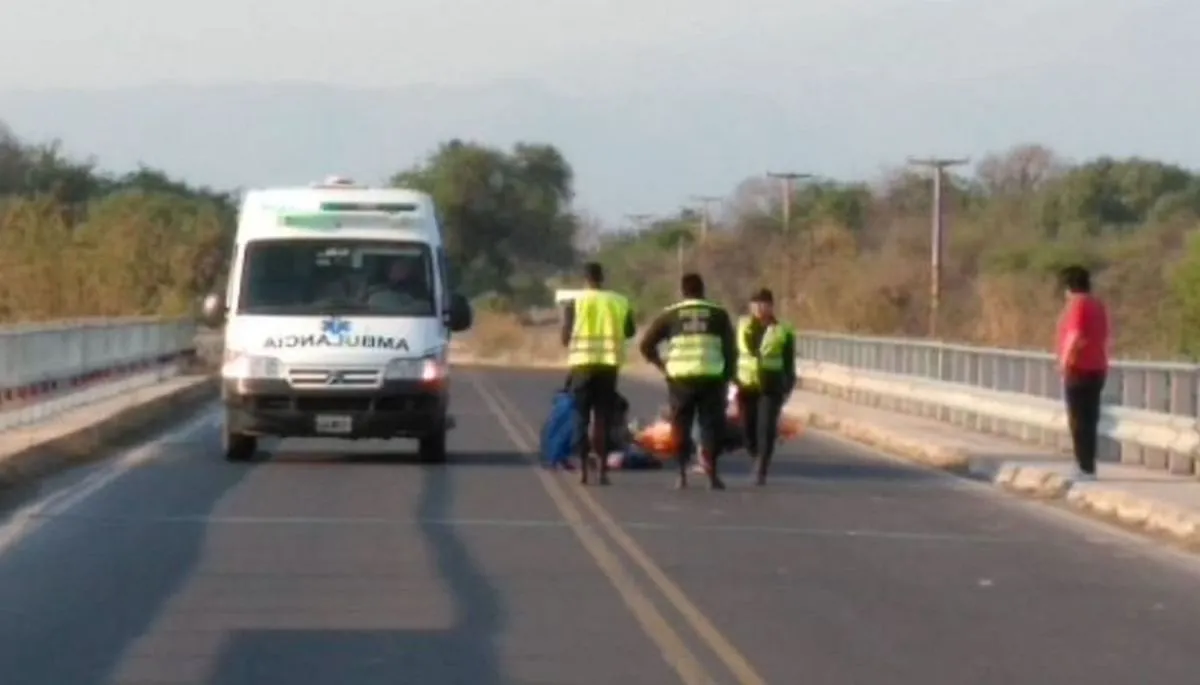 Accidente de moto