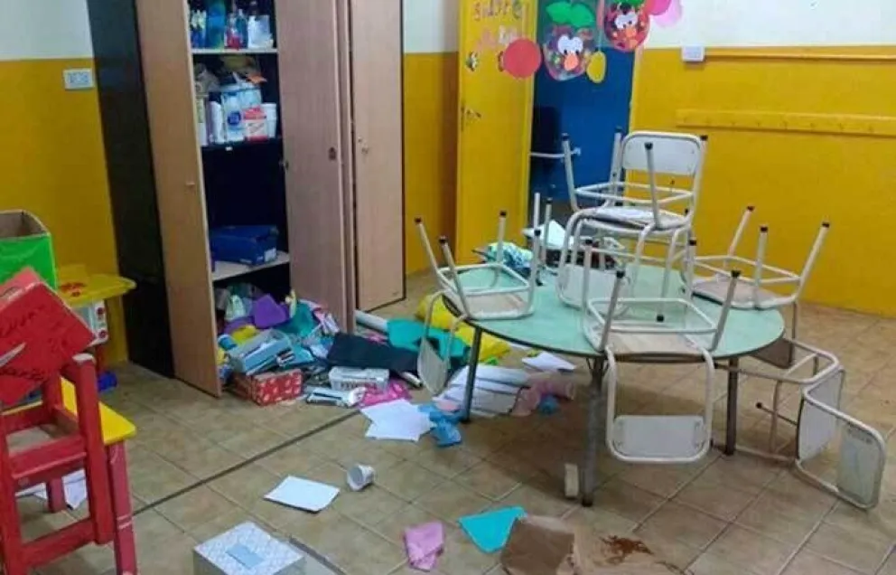 Imperdonable: malviviente robó en dos jardincitos salteños