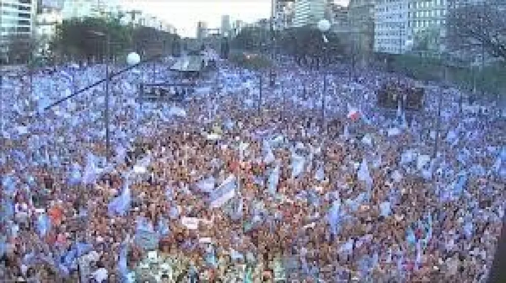 "Marcha del millón”: la reinvención de Cambiemos
