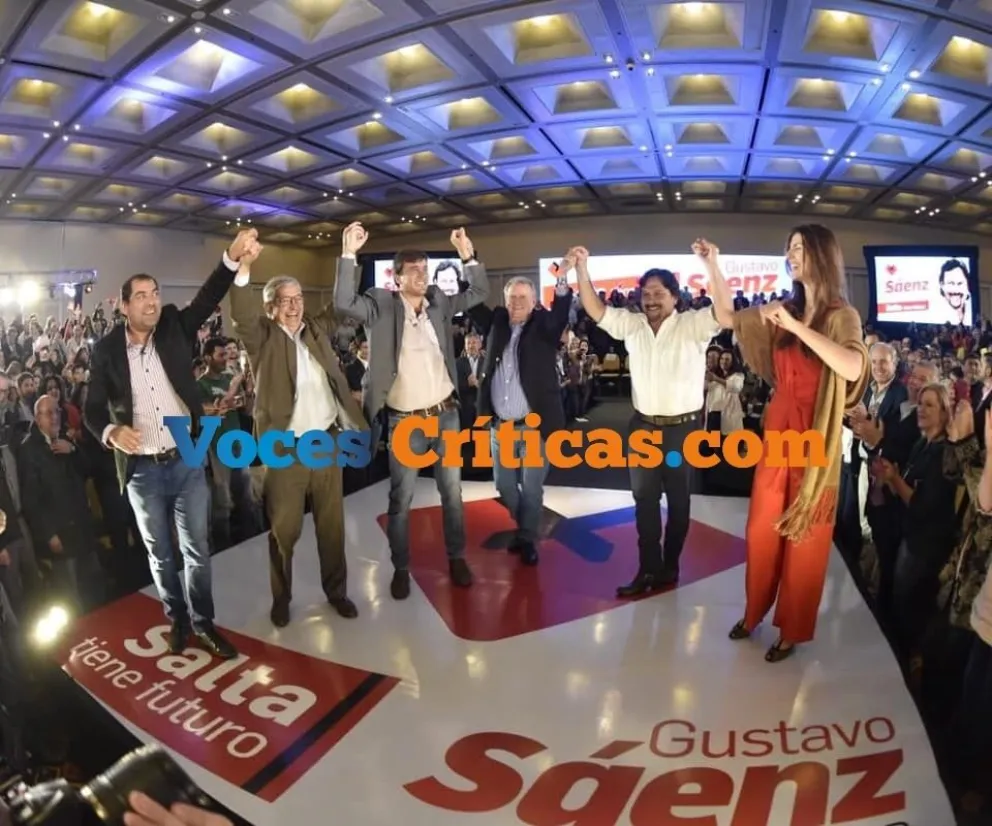 Sáenz cerró su campaña rodeado de salteños