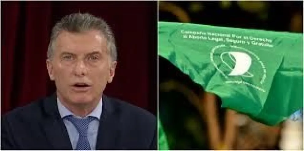 Macri contundente: está en contra del aborto legal, seguro y gratuito