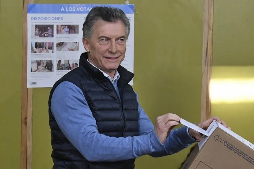 Mauricio Macri, tras votar: "Es una elección histórica en donde se juegan dos visiones de futuro"