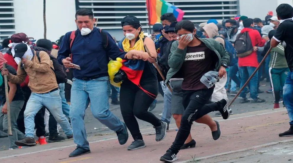 El estallido social en Ecuador ya se cobró dos vidas
