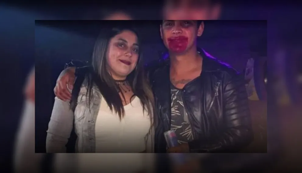 Una pareja salteña hizo furor con un insólito disfraz de Halloween