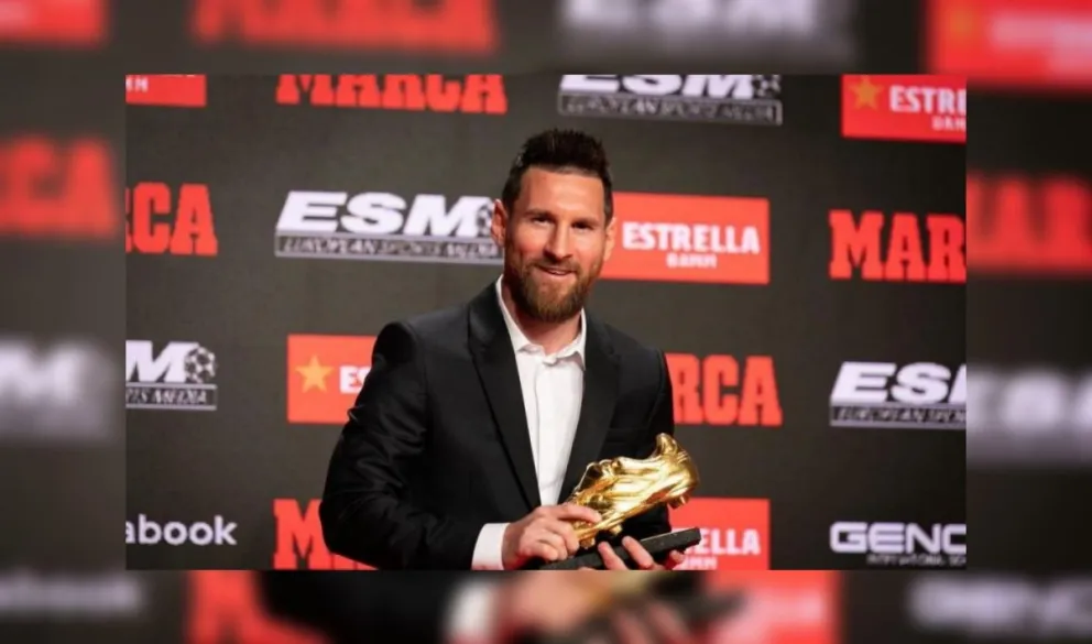 ¡Crack!: Messi ganó su sexto Botín de oro