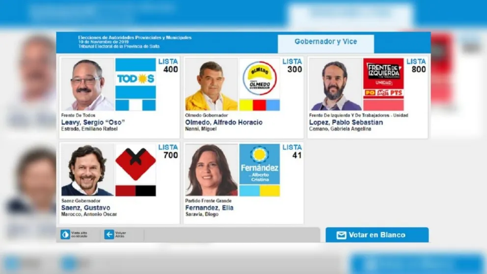 Elecciones 2019: se habilitó nuevamente el simulador del voto electrónico. ¡Practicá!