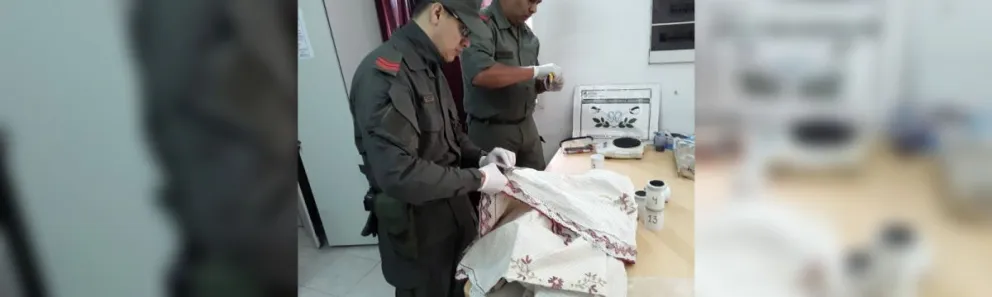 Lucha contra el narcotráfico en la Provincia: encontraron droga en un insólito lugar