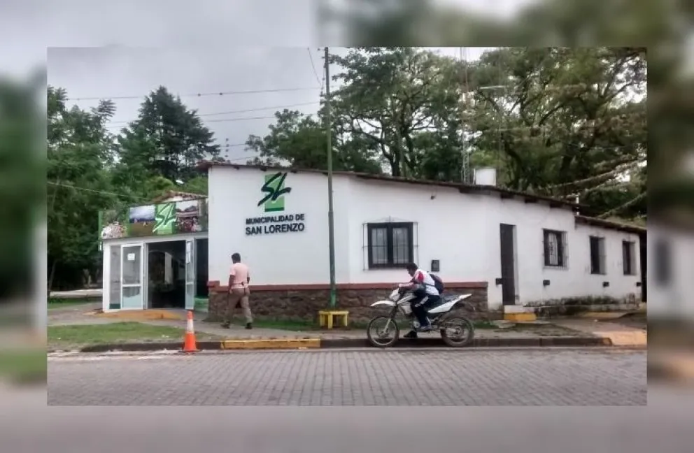"Kila" Gonza dando la nota: “desapareció” documentación de la intendencia de San Lorenzo