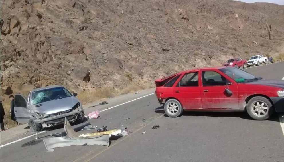 Dos accidentes en Salta, en una misma ruta