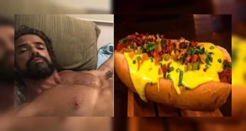 Luego de la filtración de sus fotos íntimas, un local de comidas quiere ponerle "Luciano Castro" a un pancho