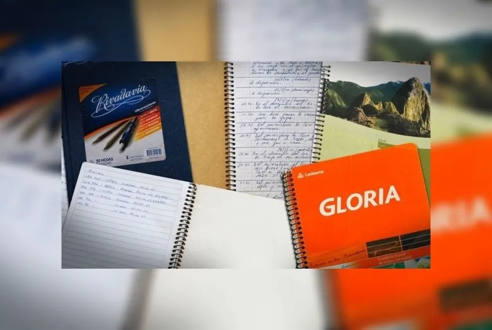 Ahora: confirman la aparición de los seis cuadernos originales de Oscar Centeno