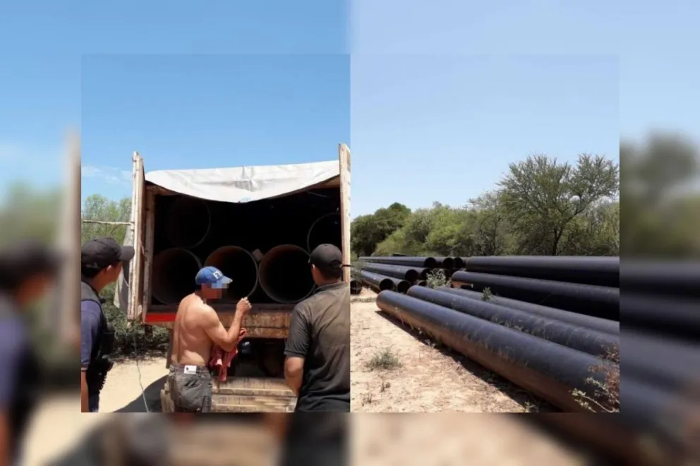 Santa Victoria Este: detuvieron a un ladrón de caños de gasoducto