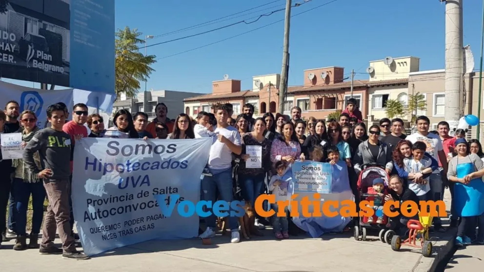 Damnificados créditos UVA: "Me prestaron 1.490.000 pesos, y yo le debo al banco un millón 1.920.000 pesos, en 8 meses""