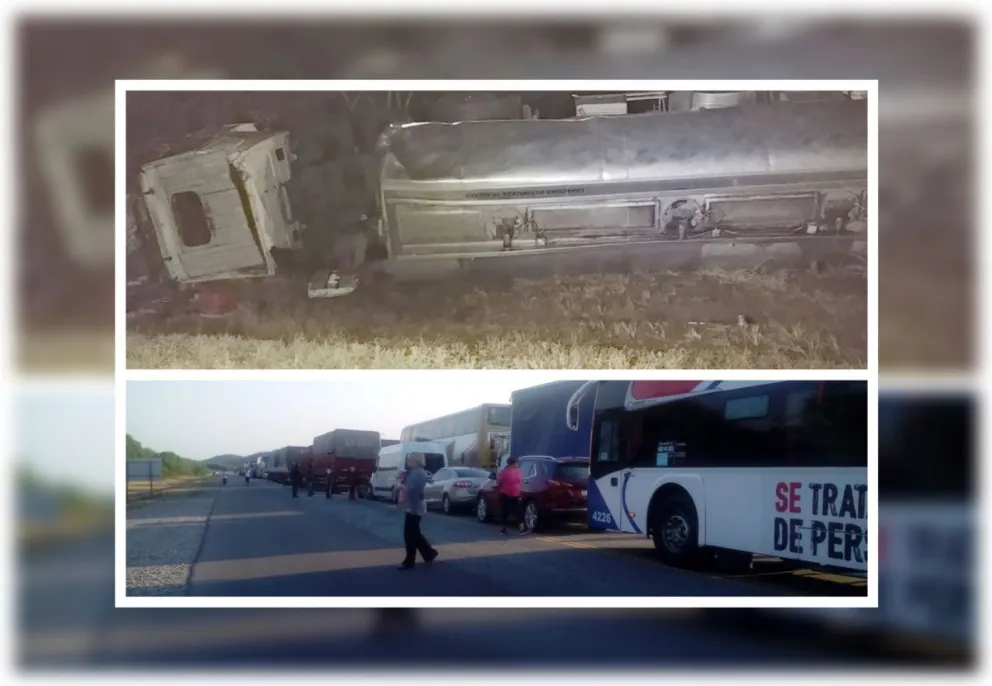 Caos en la ruta 34: volcó un camión con combustible y está prohibido el paso
