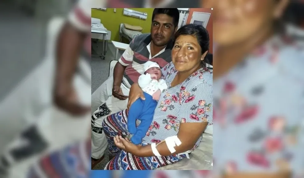 Milagro en Santiago del Estero: nació un bebé gigante por parto natural