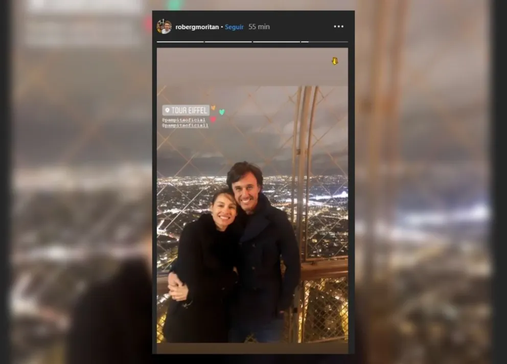 Amorosos: se conocieron las primeras fotos de la luna de miel de Pampita