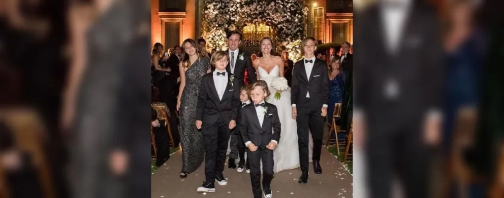 Uno de los momentos más emotivos en la boda de Pampita y Roberto García Moritán: el vals