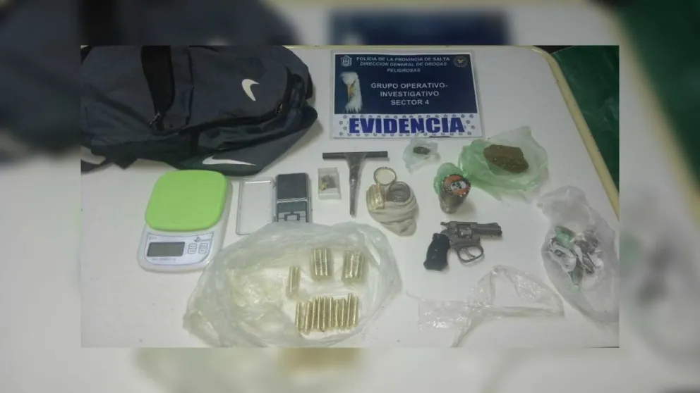 Impresionante: detuvieron a una salteña con una gran cantidad de droga