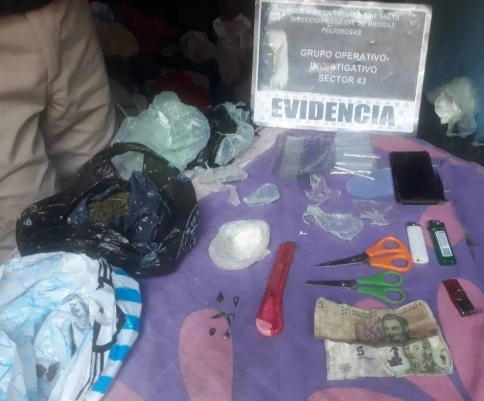 Efectivos desbarataron una boca de expendio en el norte provincial