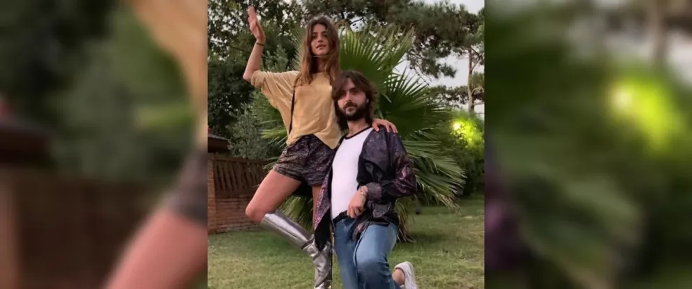 El novio de Calu Rivero posó en bikini y revolucionó las redes